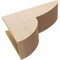 Ekena Millwork 7"W x 21"D x 14"H Classic Crestline Rough Cedar Woodgrain TimberThane Corbel, Primed Tan CORUR07X21X14CRERCPR - alternate 3